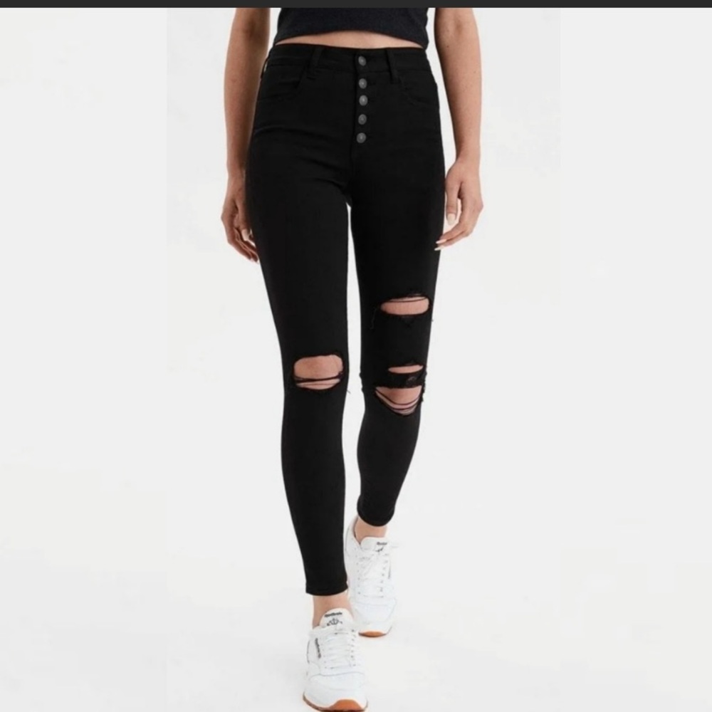 American Eagle Distressed Skinny 12 Reg